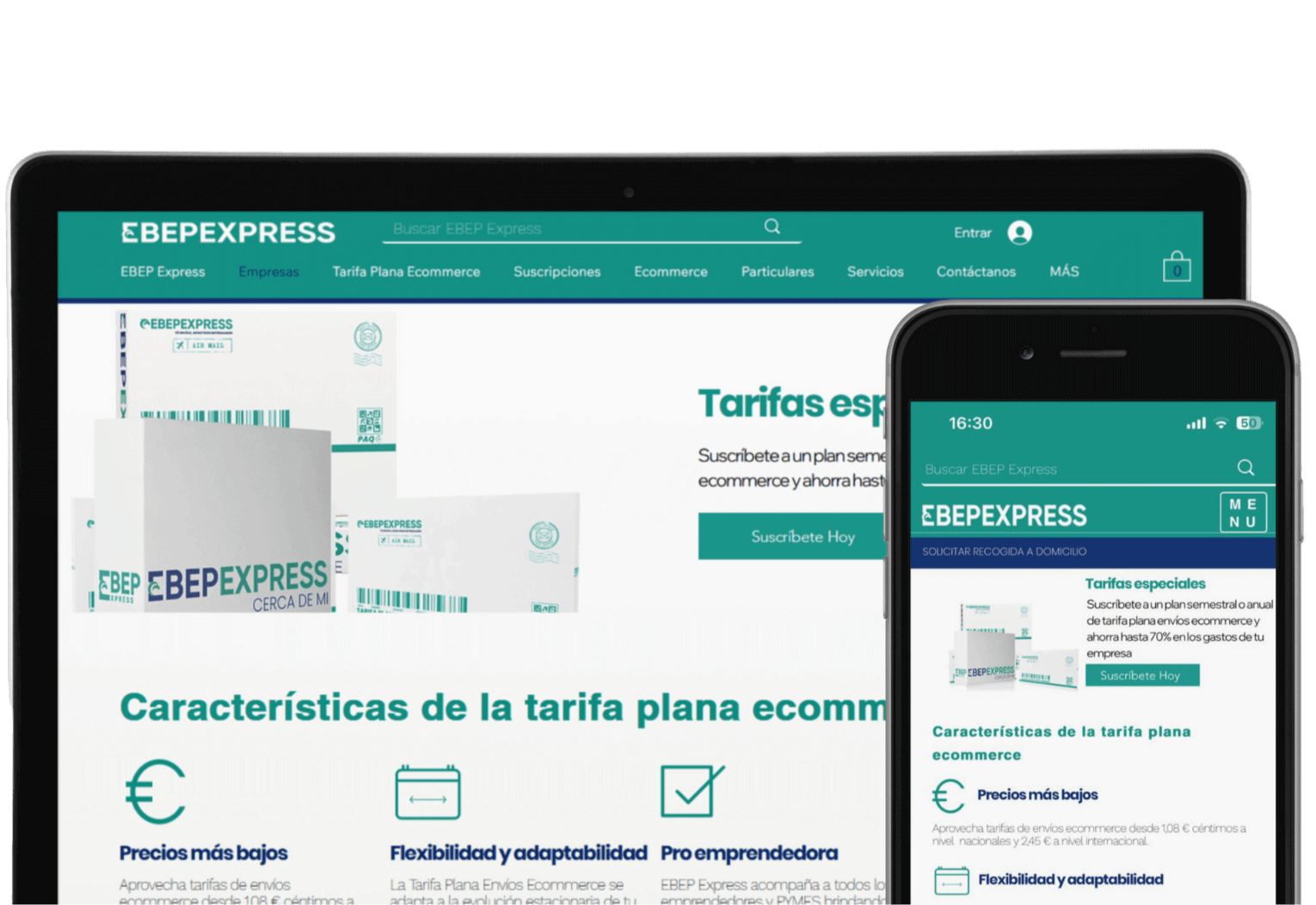 Firma zajmująca się wysyłką paczek e-commerce EBEP Express